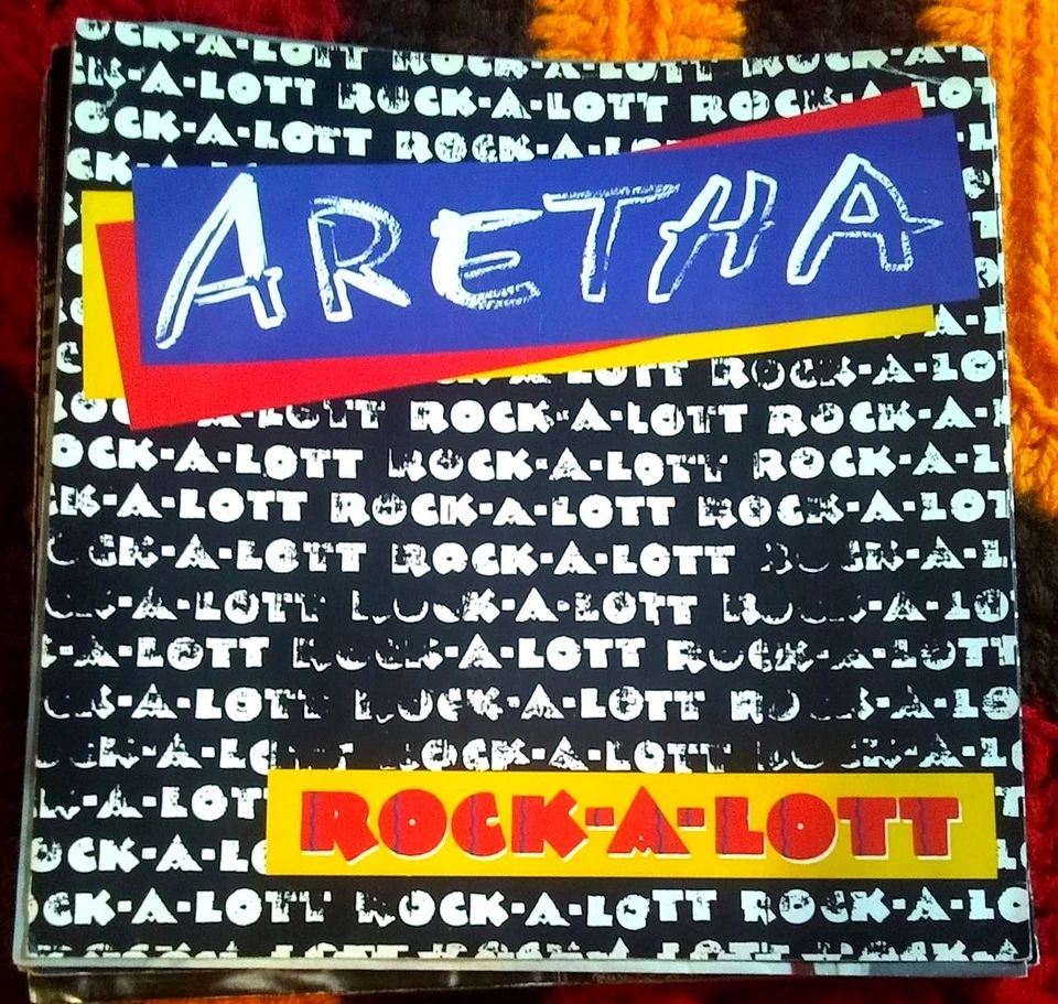 Aretha Franklin, Rock-A-Lott ~ 1987 Arista 7" picture sleeve only - Image 1 of 1