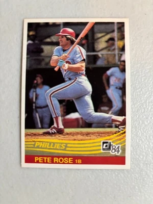 1984 Donruss Пит Роуз No61 Nrmt - Изображение 1 из 2