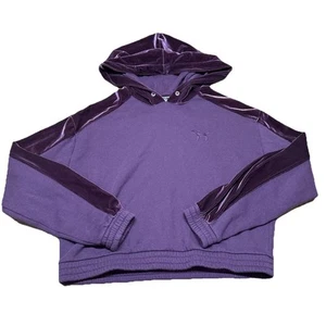 Victoria’s Secret VS Púrpura Terciopelo Crop Top L/S Pullover Sudadera | Mujer’s S - Imagen 1 de 8