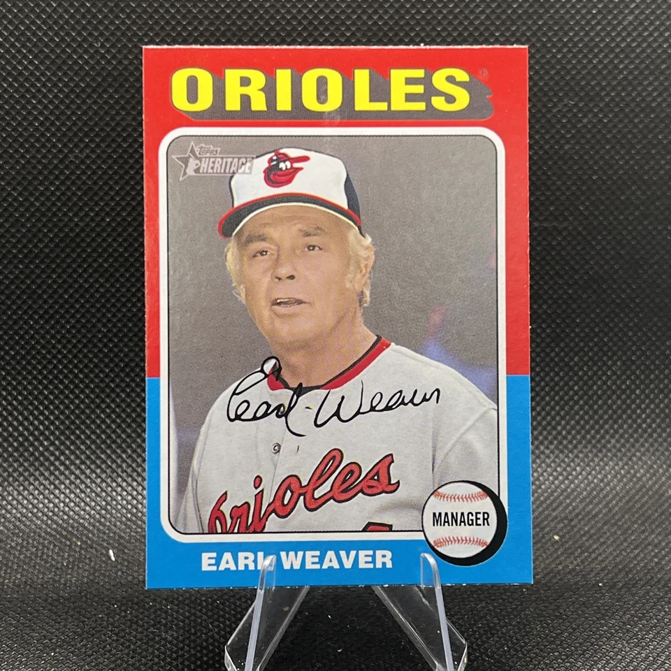 2024 Topps Heritage #153 Earl Weaver - Image 1 of 1