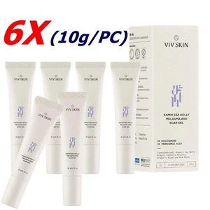 6X VIV SKIN Turmeric Sea Holly Melasma & Scar Gel Moisturizes Dark Spot Acne 10g - Picture 1 of 7