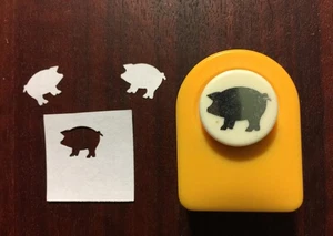 McGill Craftivity, PIG Paper Punch For Scrapbooking and Crafts - Picture 1 of 11