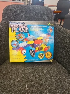 NIB Techno Gears Aero Trax Plane The Learning Journey Construction Set - Picture 1 of 9