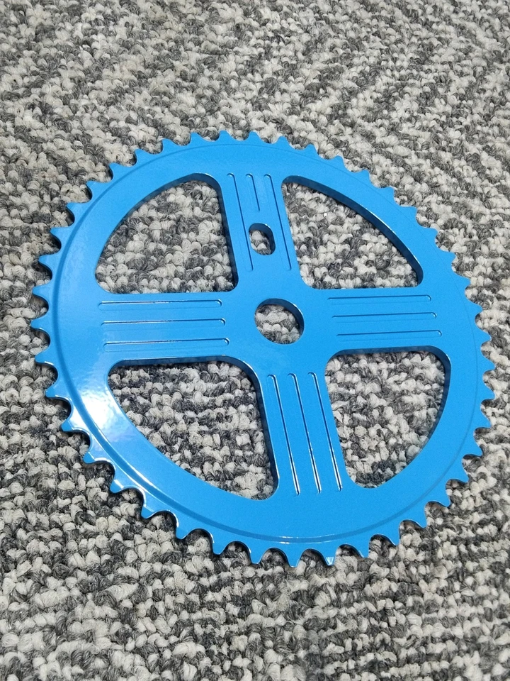 43 T 海王星链轮毛伊蓝有限公司老式BMX — 第 1/1 张图片