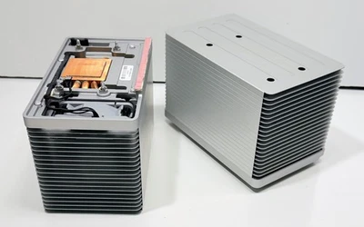 2 USED Apple MAC Pro Mid 2010 2012 Dual Processor Heatsink 604-1165 & 604-1164 - Image 1 of 4