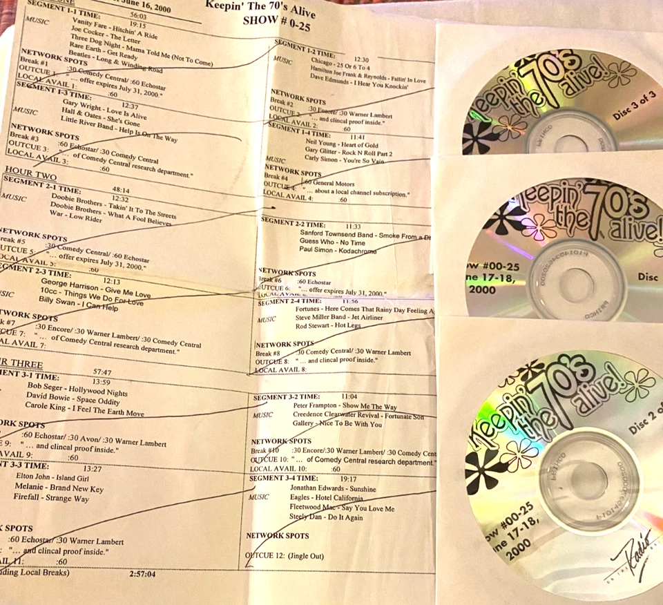 6/16/00 KEEPIN THE 70s ALIVE: DOOBIE BROTHERS FEATURE; NEIL YOUNG, GARY GLITTER - Image 1 of 1