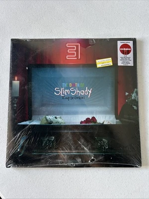 Eminem The Death Of Slim Shady (Coup De Grâce) 2-LP Red/Blue Vinyl 2024 NEW - Image 1 of 2