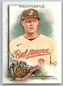 2022 Topps Allen Ginter Ryan Mountcastle Baltimore Orioles #199 - Picture 1 of 2