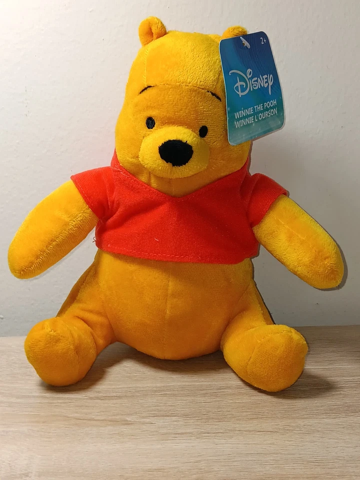 *FREE SHIP* 10" WINNIE the POOH Super Soft Plush Toy Disney - Image 1 of 4