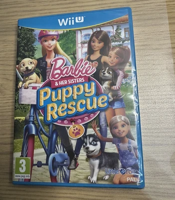 Barbie and Her Sisters: Puppy Rescue (Nintendo Wii U, 2015) PAL New Sealed - Image 1 of 3