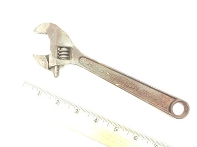 LLAVE AJUSTABLE DIAMALLOY DIAMANTE CAL HERRADURA HERRAMIENTAS 8" - EE. UU. - 8 PULGADAS Foto 1 de 4