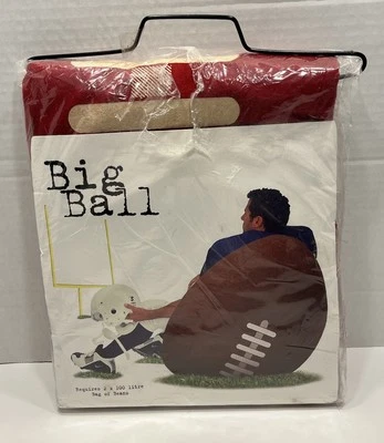 Bolsa de frijoles de fábrica Big Ball Football Bean Bag cubierta requiere frijoles no incluidos Foto 1 de 4