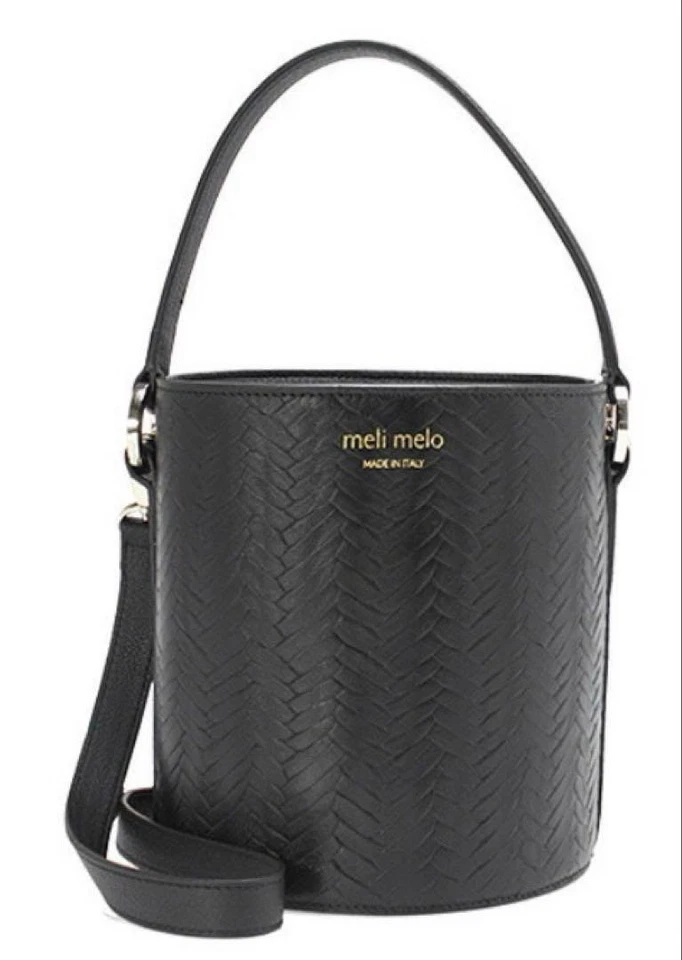 Meli Melo Bucket Shoulder Bag Handbag Purse Leather in Brown USED Once Mint Cond - Image 1 of 4