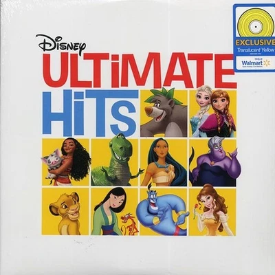 Disney Ultimate Hits Walmart Exclusive *SEALED* Yellow Translucent Vinyl LP Foto 1 de 4