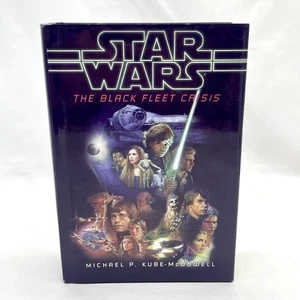 Star Wars The Black Fleet Crisis Trilogy 1997 Hardcover Michael P. Kube-McDowell - Picture 1 of 15