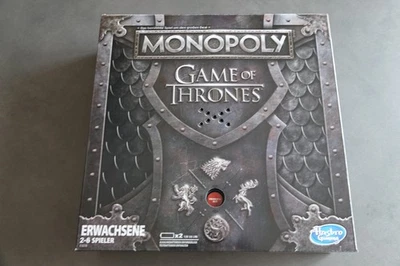 MONOPOLY Game of Thrones Deutsch Spielfiguren der Großen Häuser Musik Sound NEU - Bild 1 von 4