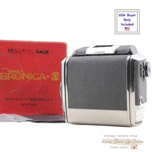 [Exc+5 in Box] Zenza Bronica Roll Film Back Holder 6x4.5 645 for S2 S2A F JAPAN - Picture 1 of 11