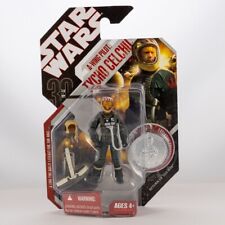 Star Wars 30th Anniversary Action Figure A Wing Pilot Tycho Celchu  44 W Coin