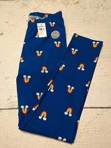 Girl's HANNA ANDERSSON Size 160 (14) Rainbow Print Leggings - NWT's - Picture 1 of 2