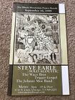 Very Rare Steve Earle Acoustic 1999 Benefit Concert Chicago, Il Poster