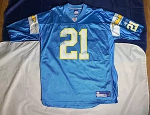 Reebok San Diego Chargers LaDainian Tomlinson Jersey Powder Blue Men's Size 2XL - Picture 1 of 12