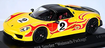 Porsche 918 Spyder Weissach-Package #2 Kyalami Racing Design 1:43 Minichamps Foto 1 de 4