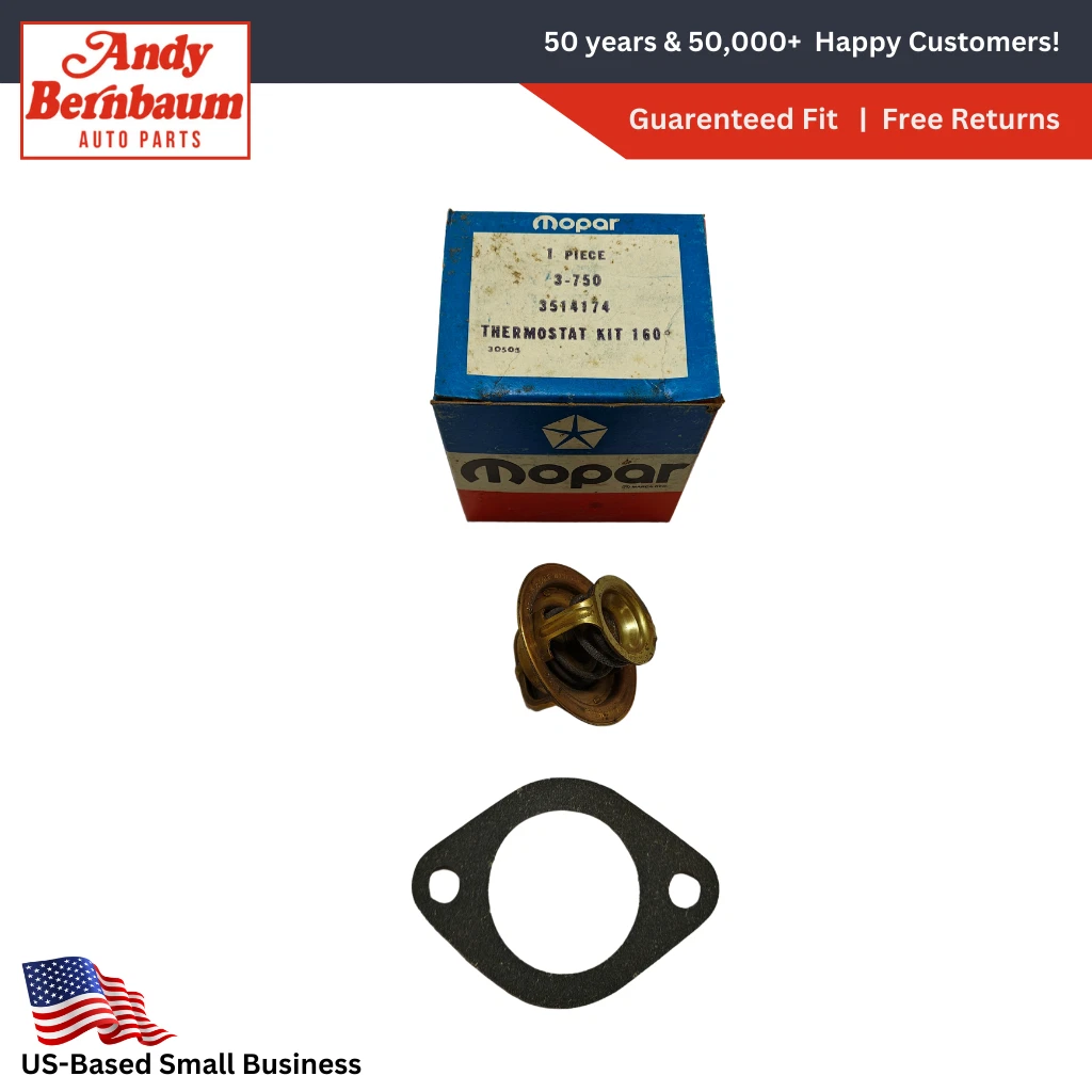 Per 1940-1950 Desoto Dodge Chrysler 160 Gradi Termostato &amp; Gomma