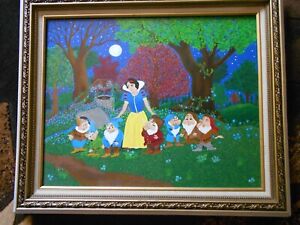 SNOW WHITE AND THE SEVEN DWARFS PAINTING