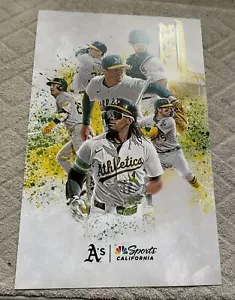 Oakland A's Opening Day 11x17 Poster Schedule 2025 Sacramento My Last One - Picture 1 of 2