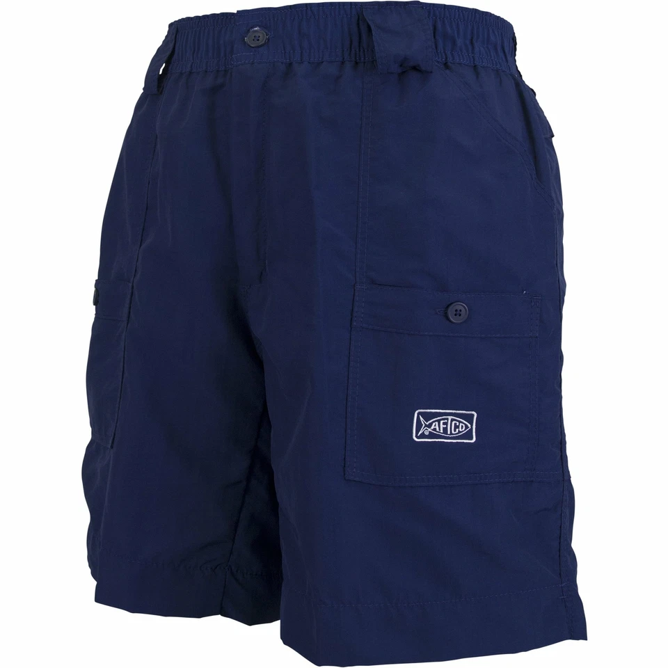 Pantalones Cortos de Pesca AFTCO M01L Originales Largos Para Hombre 7 Bolsillos Nylon Cintura Elástica Foto 1 de 1