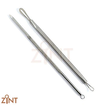 MEDENTRA UK Professioneller Mitesser Komedonen Extraktor Entferner Akne Pickel Unreinheiten Hautpflege