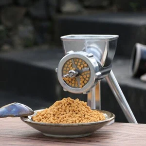 Máquina de fabricación de pellets de alimentación doméstica peletizador manual para mascotas peces perro - Imagen 1 de 8