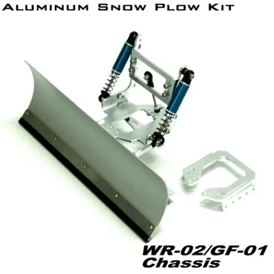 Aluminum rc Snow PlowS kit for TAMIYA GF-01/WR-02 /G6-01/WT-01Chassis - Image 1 of 4