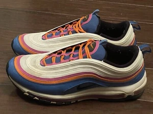 Nike Air Max 97’ Shoe - ‘Air Fuchsia’ (Size 12) CW6992-100 - Picture 1 of 8