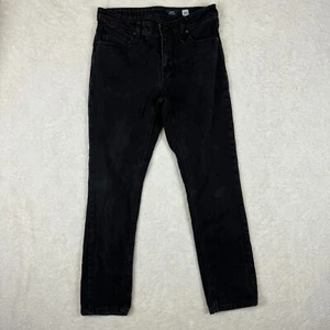 Volcom Vorta Slim Straight Jeans Men's Size 30 Black - Picture 1 of 9