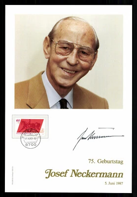 Josef Neckermann 1912-92 Olympiasieger 1964-68 Original Sign. Reiten # G 41289 - Bild 1 von 2