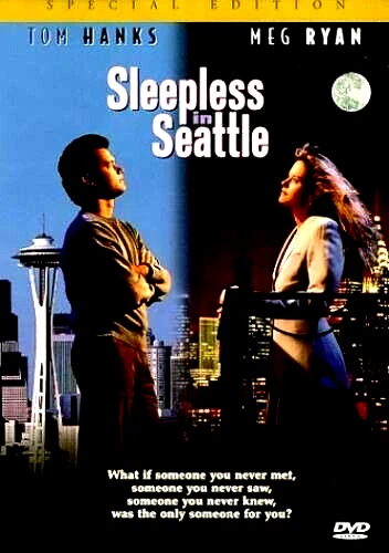 Sleepless in Seattle (DVD, 1997) Tom Hanks WORLD SHIP AVAIL Foto 1 de 1
