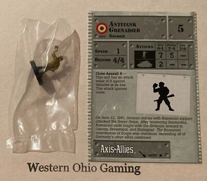 Axis & Allies Miniatures Antitank Grenadier #56/60 NEW A&A Eastern Front Minis - Picture 1 of 1