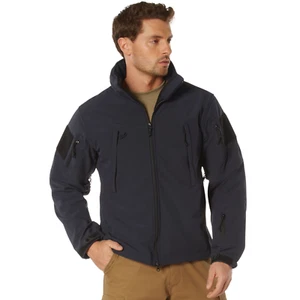 Rothco Tactical Soft Shell Waterproof Jacket Fleece Lined Military Army Hooded - Picture 1 of 35