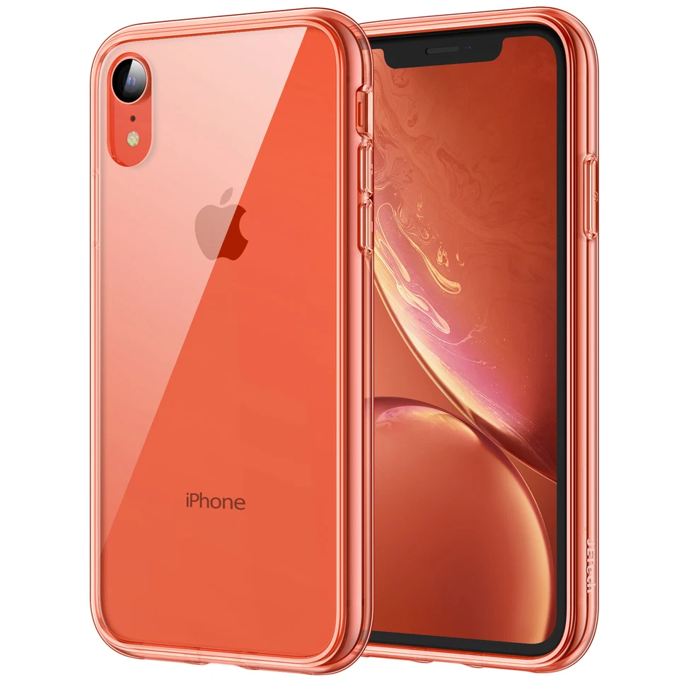 Funda JETech para iPhone XR 6,1 pulgadas, no amarillenta a prueba de golpes para teléfono cubierta protectora Foto 1 de 1