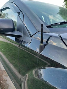 4" Short Black Aluminum Antenna Mast Rod Radio AM/FM for Dodge Caliber 2007-2012 - Picture 1 of 24