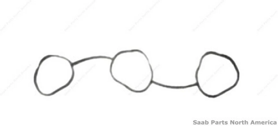 Прокладка впускного коллектора двигателя для 1994-1997 Saab 9000 PN# 21340050 ProParts - Изображение 1 из 1