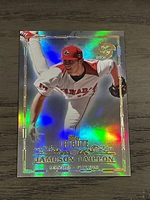 2013 Topps Tribute WBC Jameson Taillon #58 Canada - Image 1 of 2