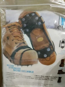 Heavy Duty Spikes Boot Ice Cleats 3pk - Picture 1 of 2