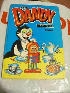The Dandy Book 1983 Annual scuff marks on outer hardback cover but pages clean - Picture 1 of 11