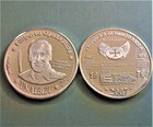 1 Albizu FILIBERTO OJEDA Lares PUERTO RICO SILVER plate coin token ficha medalla