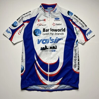 Nalini Barloworld Valsir Cycling Jersey Racing Full Zip White Men's Large - Image 1 of 4