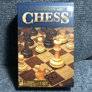 Cardinal Games Traditions Classic Chess Tabletop Strategy Game - Picture 1 of 6