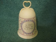 Precious Moments Bell/So Glad I Picked You As A Friend/1991 (item# S923)