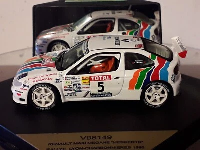vitesse renault megane maxi rally lyon-charbonnieres 1998 m.rats 1:43 - Immagine 1 di 4